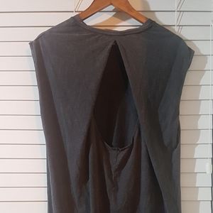 Topshop size 10 grunge maxi t-shirt dress